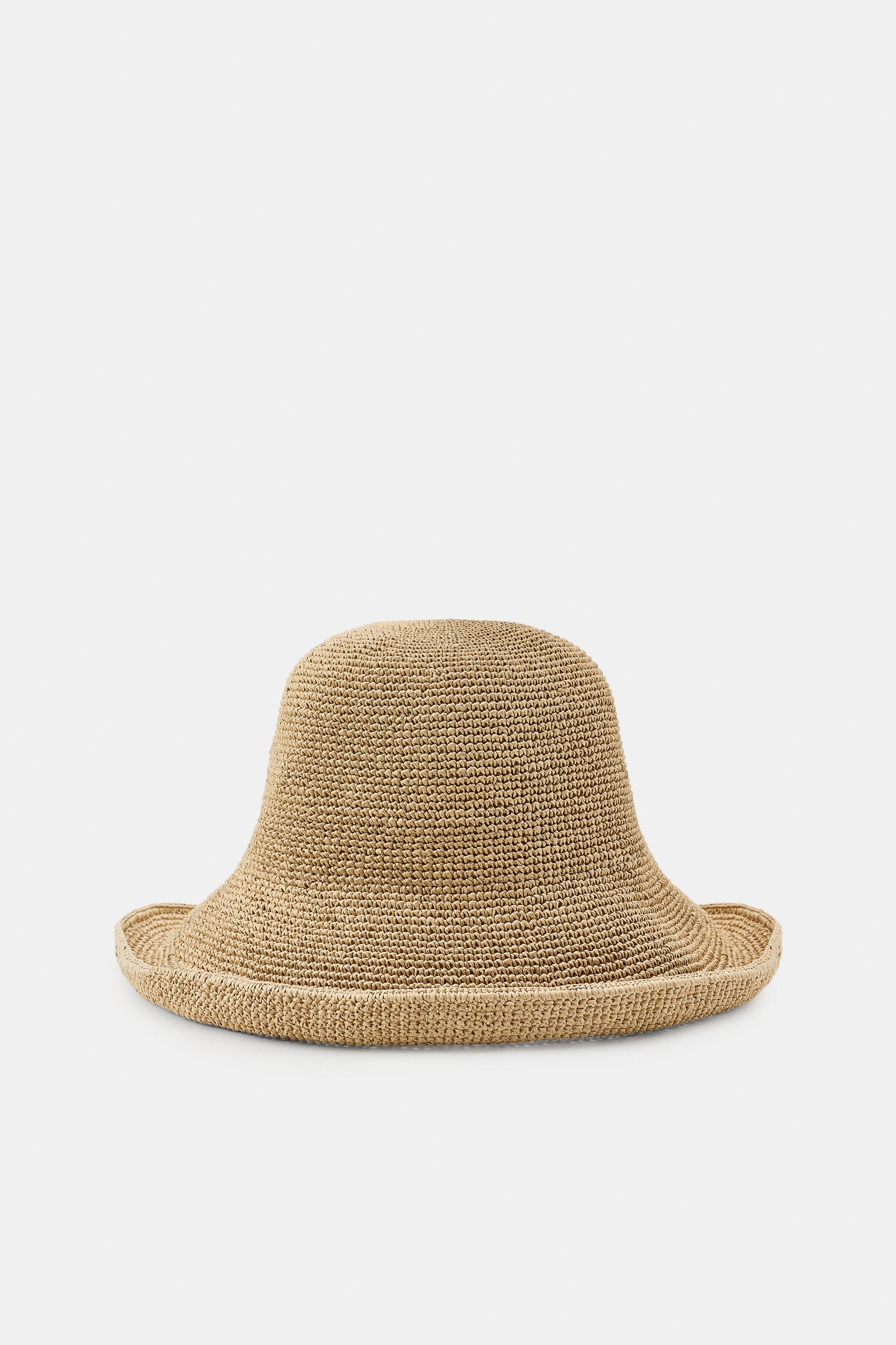MOLDABLE BRIM WOVEN HAT